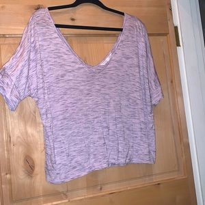 Victoria’s Secret loose fit crop shirt